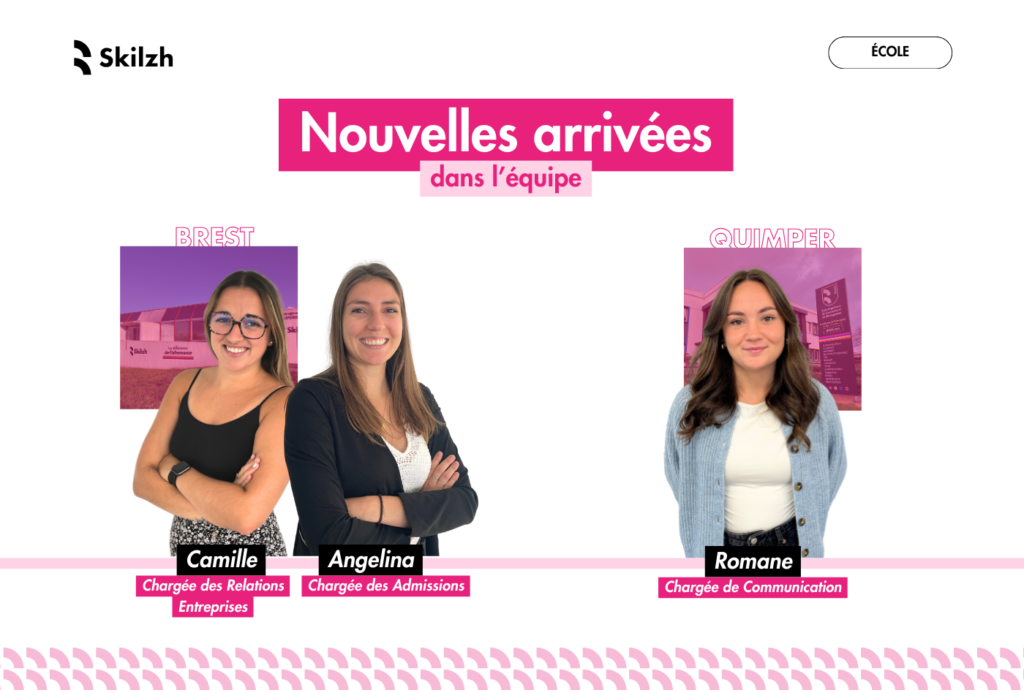 NEWS Nouvelles arrivées équipe